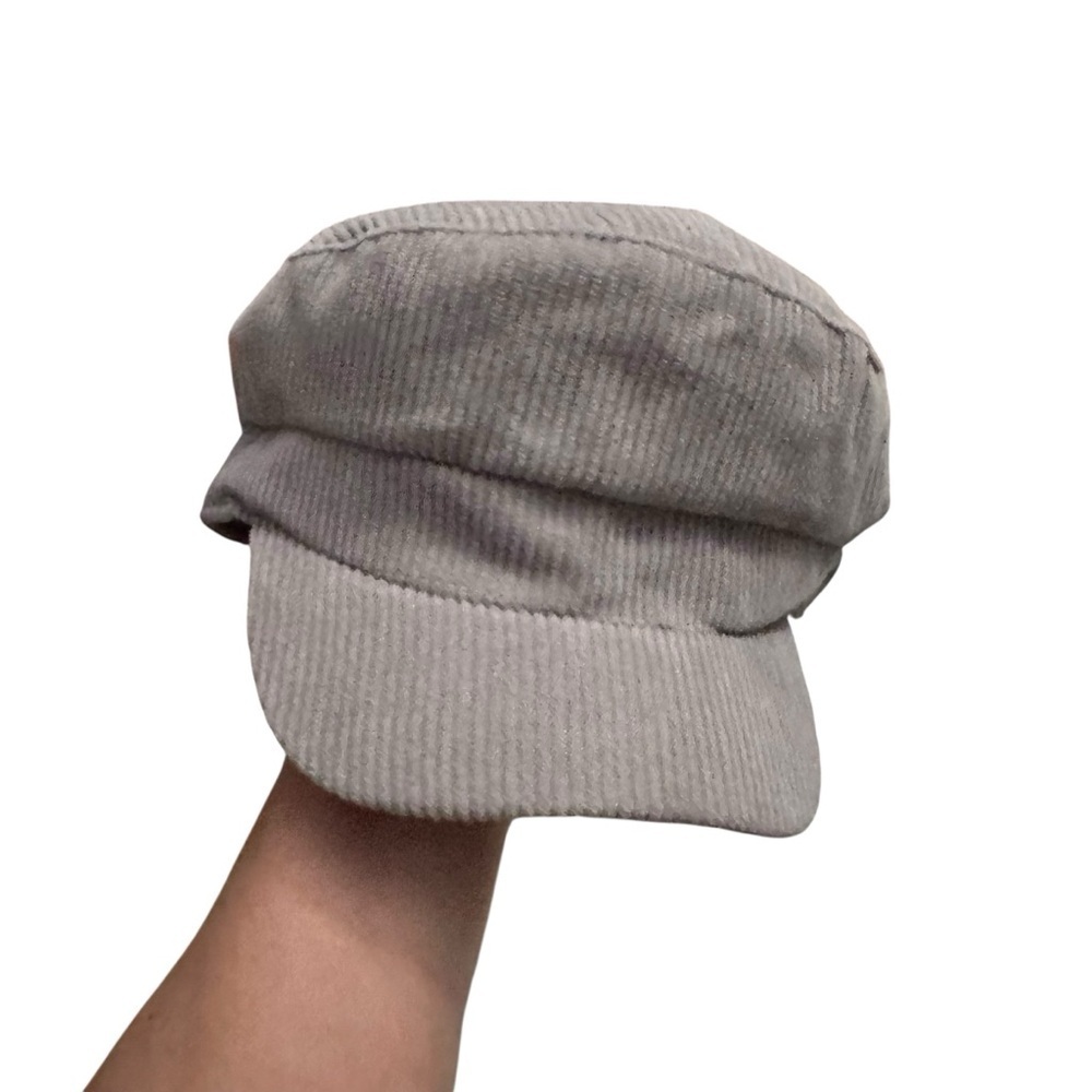 Vici Gray Corduroy Cap - Picture 2 of 5